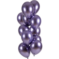 Balnky latexov Ultra Shine Purple 33 cm 12 ks