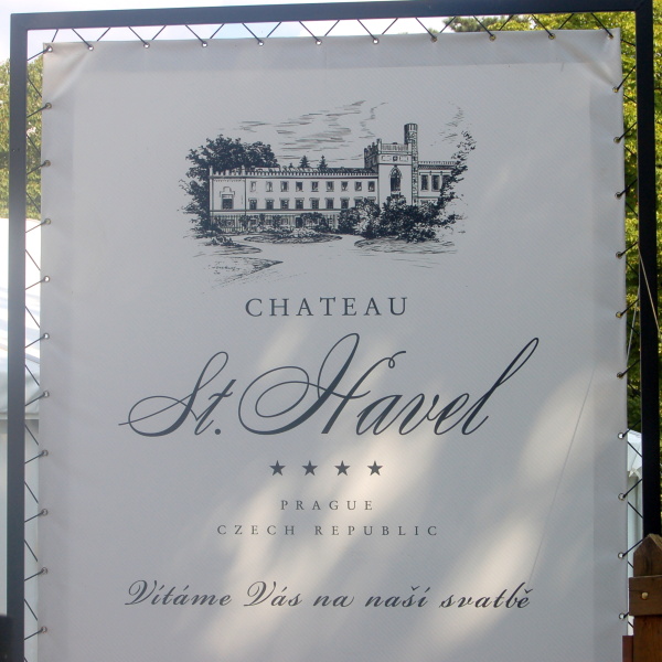Svatba v Chateau St.. Havel