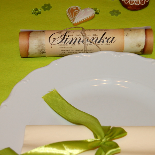 Jmenovky a menu