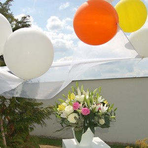 Dekorace z jumbo baln