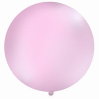 Balón Jumbo růžový 1m