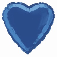 Balónek fóliový srdce Royal Blue