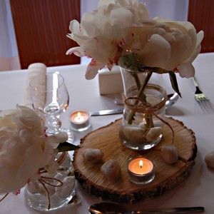 Detaily dekorace stolu