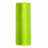 Svtle zelen organza zk 0,16 x 9m