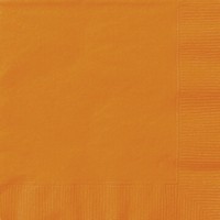 Ubrousky papírové 20ks Pumpkin Orange