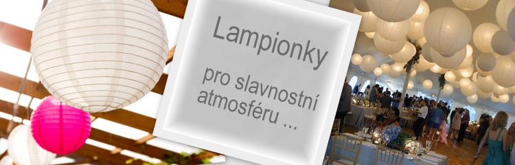 Lampiony svatební