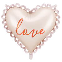 Bal�nek f�liov� srdce Love 91 x 85cm