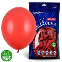 Balónek latexový 27 cm červený 100 ks