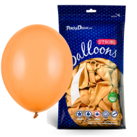 Balónek latexový 27 cm oranžový 100 ks