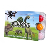 Dino party - vkaky Jurassic s kartami dinosaur 20 g