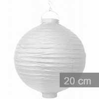 Lampion zahradn  s diodou 20cm bl