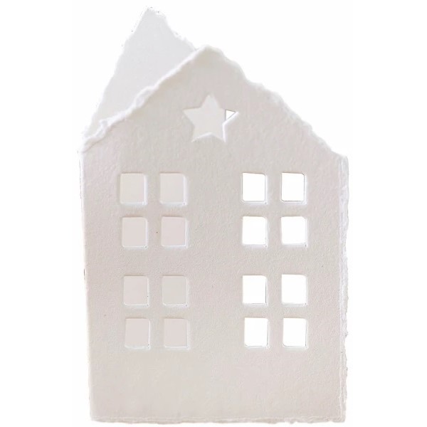 Jmenovky na stl Domeek bavlnn papr 7,7 x 9,9 cm 6 ks
