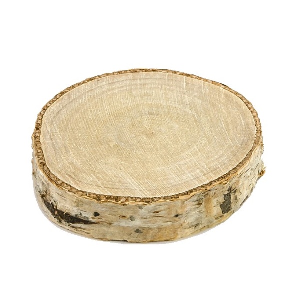 KOLEČKO dřevěné Jmenovka na stůl 4,5-6,5cm 20ks