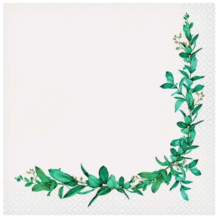 Ubrousky paprov Lsteky 33 x 33 cm 20 ks