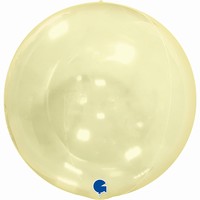 BALNEK fliov Koule transparentn lut 38 cm