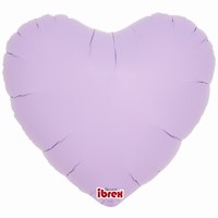 BALNEK fliov Srdce pastelov lila 35cm 5ks