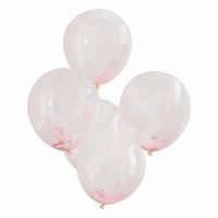 BALNKY latexov transparentn s pastelov rovmi kulikami 30cm 5ks