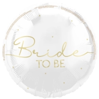 Balnek fliov Bride to be blo-zlat 46 cm