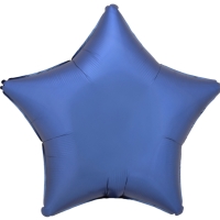 Balnek fliov Hvzda satnov modr 48 cm