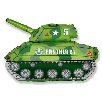 Balnek fliov Tank zelen 62 cm