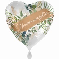 Balnek fliov srdce Novomanelia 43 cm