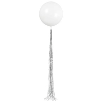 Balnek latexov, bl se stbrnm stapcem 61 cm