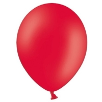 Balónky latexové červené 30 cm 50 ks
