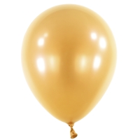 Balnky latexov dekoratrsk Pearl zlat 35 cm 50 ks
