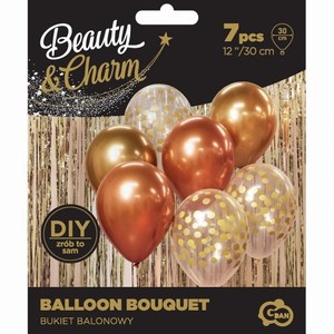 BALNKY latexov Beauty Charm buket zlato-mdn