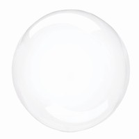 Balónová bublina krystalová transparentní 30 cm