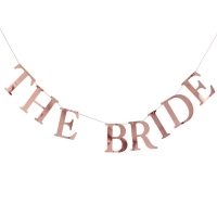 Banner The Bride s kolky na fotky Rose Gold 1,5 m