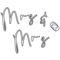 Banner svatební přizpůsobitelný Mr(s) & Mr(s)