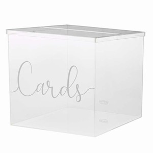 BOX na pn Cards plastov transparentn
