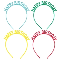 elenka narozeninov Happy Birthday mix barev 1 ks