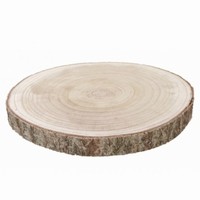 DESKA dřevěná kulatá 24x2cm