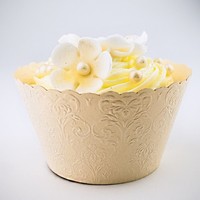 KOEK  na cupcake zlat perle 12ks