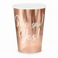 Kelmky paprov She said yes, rose gold 220ml 6ks