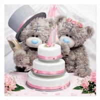 PŘÁNÍ svatební Me to You s dortem 3D