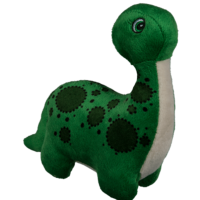 Plyov hraka Dinosaurus tmav zelen 16 cm 1 ks