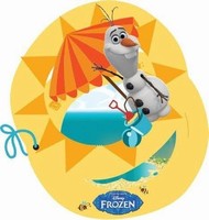 Pozvnky Frozen Olaf v lt 6 ks