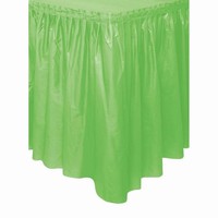 Rautov sukn jemn plast Lime Green 426x73cm