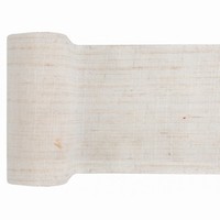 ŠERPA stolová textilní bílá se smet.proužkem š.13cm,dl.5m