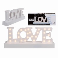 Svatebn LED dekorace LOVE 30 x 12 cm