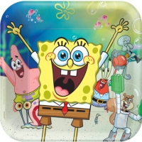 Talky paprov SpongeBob 23 x 23 cm 8 ks