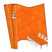 ubrus netkana textile oranzovy v roli