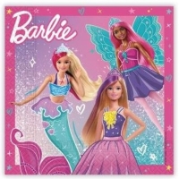Ubrousky paprov Barbie Fantasy 33 x 33 cm 20 ks