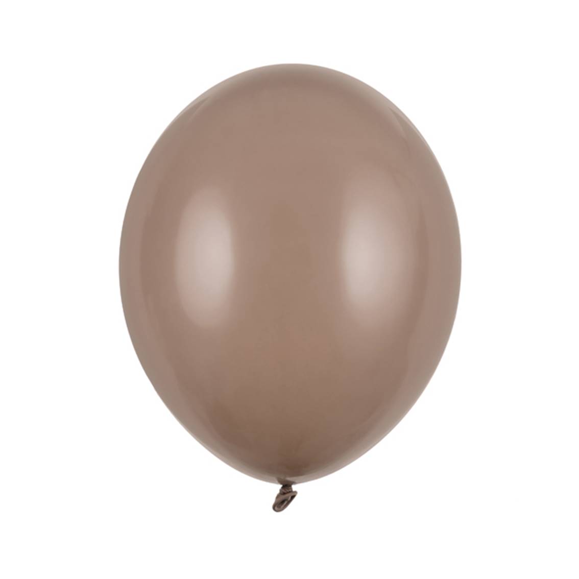Balónek latexový 30 cm cappuccino 1 ks