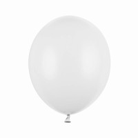 Balónek latexový 30 cm bílý 1 ks