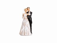 Svatební figurka Novomanželé blond 11cm